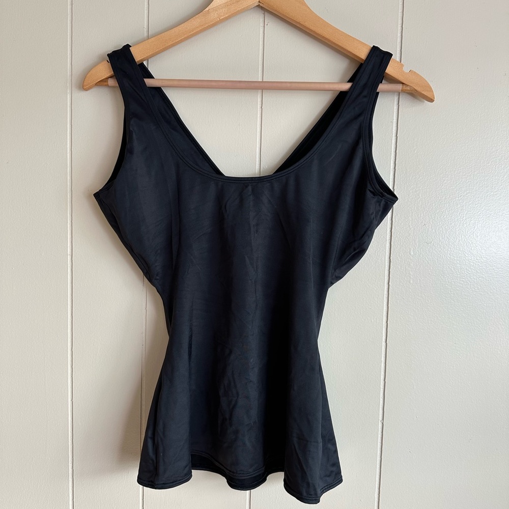 Assets By Sara Blakely Solid Black Shapewear Top/… - image 6